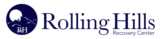 Rolling hills recovery center combination logo