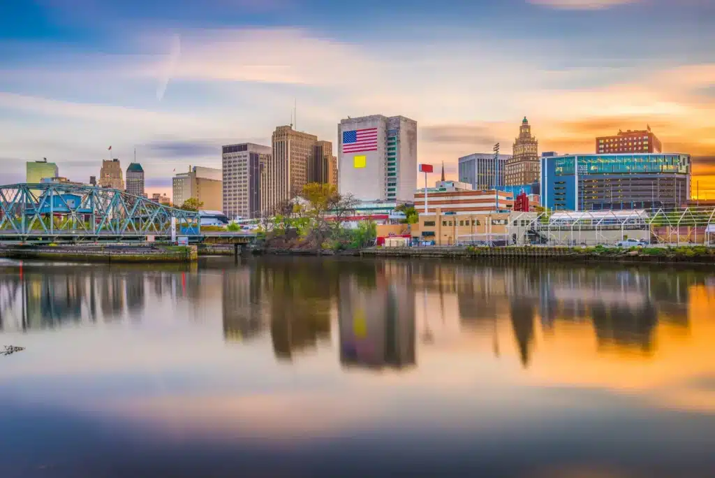 Newark, New Jersey, USA Skyline